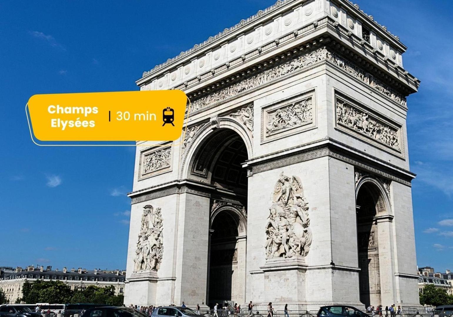 145 Suite Marco - Superbe Appartement A Paris Exterior foto